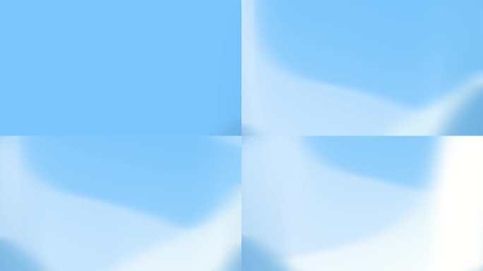 浅蓝色和白色渐变或天堂看起来干净的背景视频4K