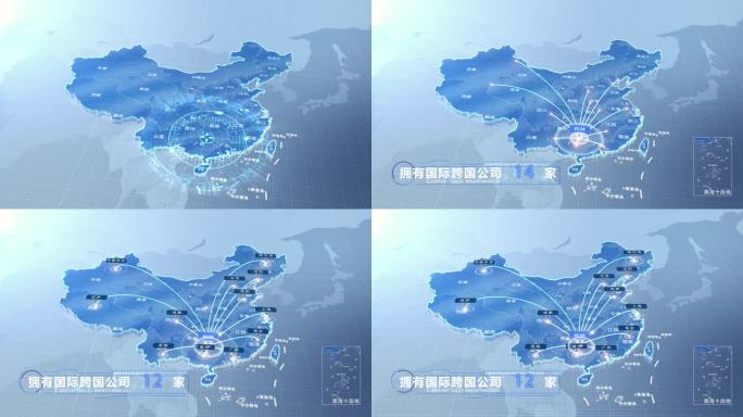 桂林中国地图业务辐射范围科技线条企业产业
