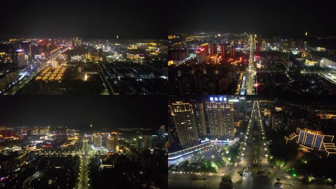 广西崇左市夜景