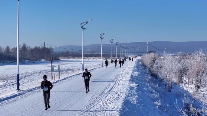 冬季马拉松比赛3