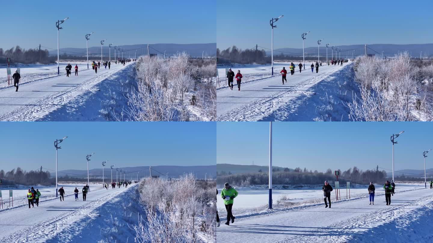 冬季马拉松比赛5