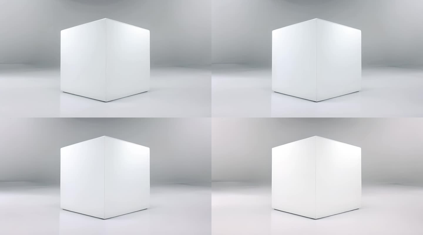 白色立方体 方块 白色方块 造型 简洁