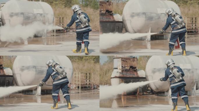 工业消防高级消防培训。