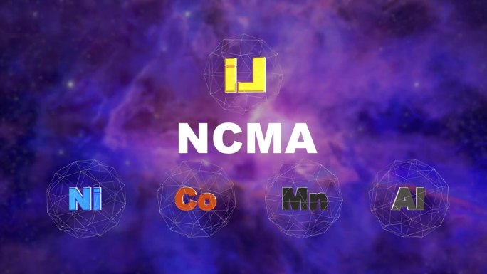 用于电动汽车锂离子电池的负极材料，NCMA