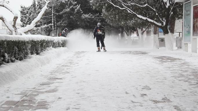 雪花飞雪飘雪下雪瑞雪兆丰年雪迎春到