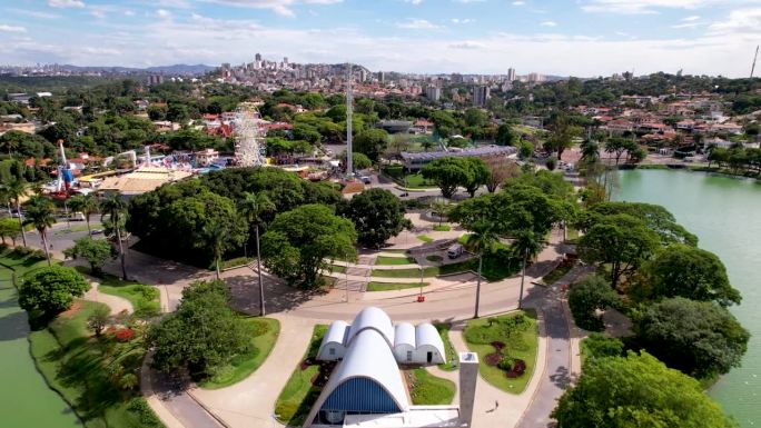 贝洛奥里藏特米纳斯吉拉斯州巴西。市中心的地标。