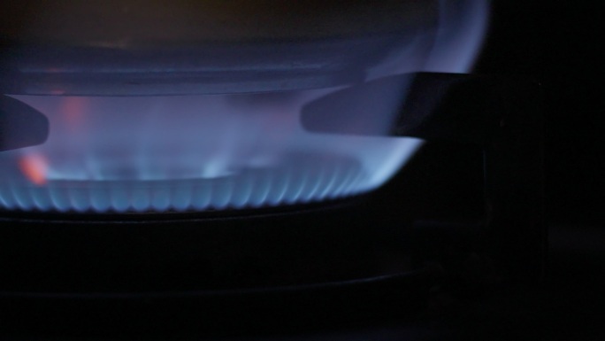 厨房燃气灶点火煤气灶火焰