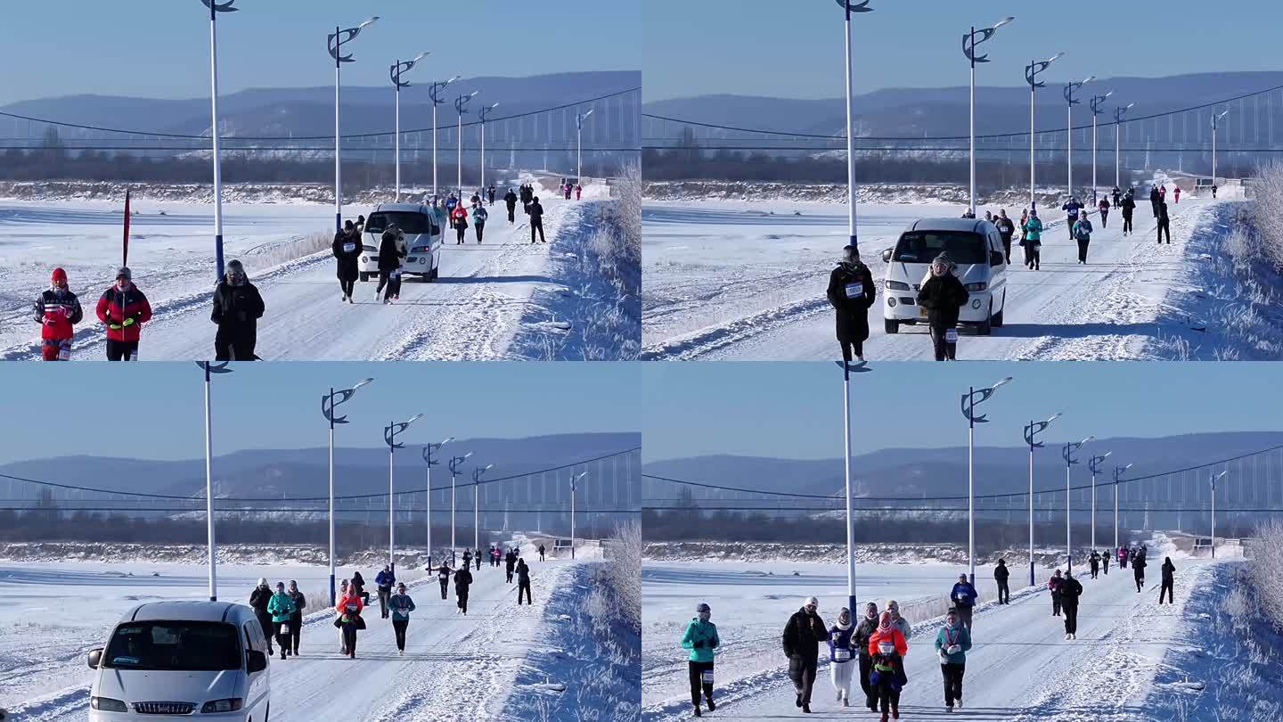 冬季马拉松比赛7