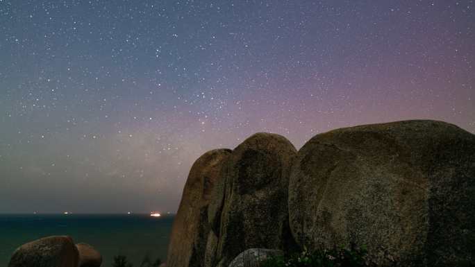 【8K超清】海边星空银河延时