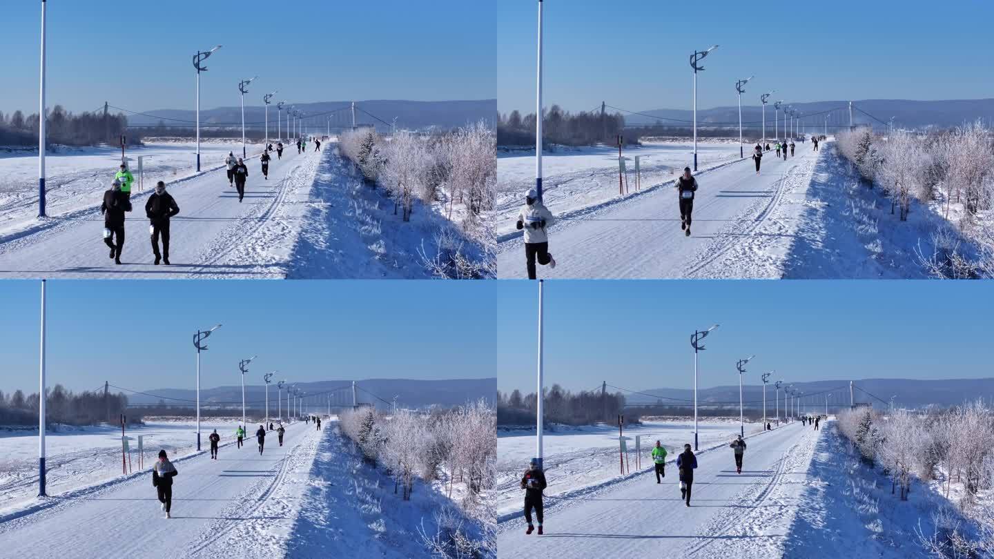 冬季马拉松比赛4