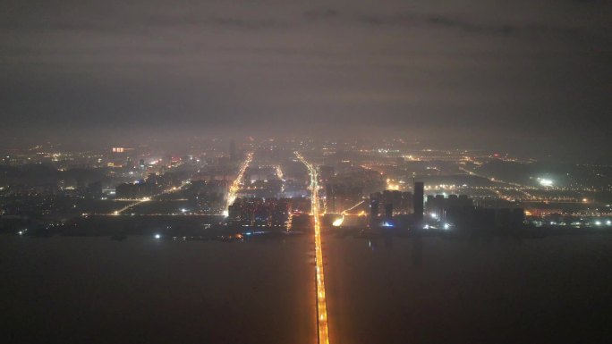 台州椒江大桥夜景航拍DJI_0150