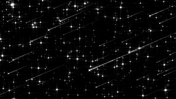 8k星空粒子流星LED大屏幕背景