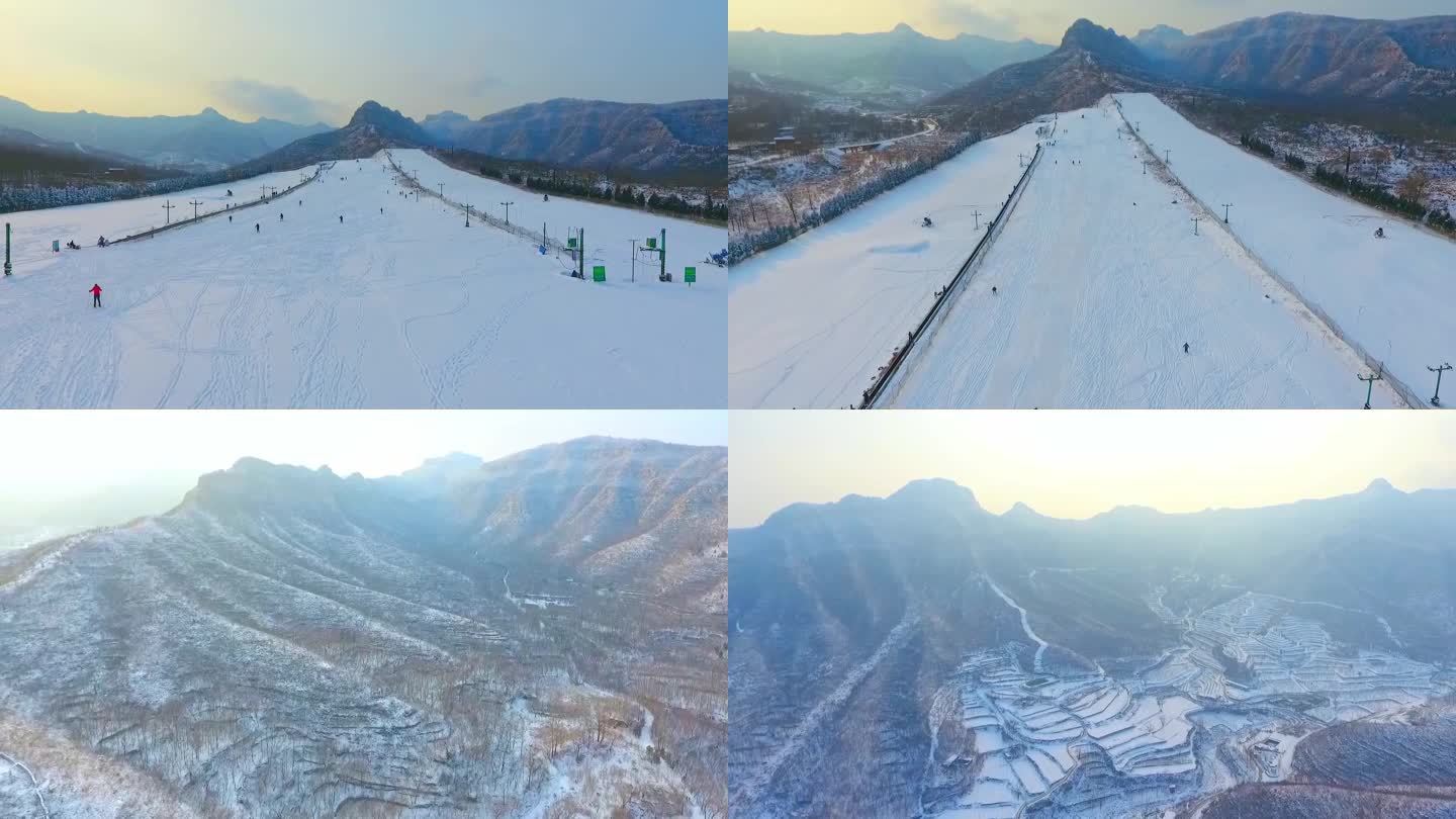 【1080精品】井陉清凉山滑雪场