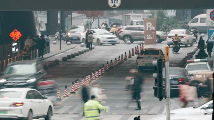 城市慢门人车