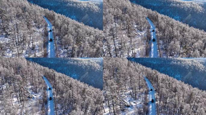 穿越大兴安岭原始森林，林海雪原