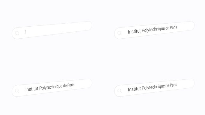 在搜索引擎上输入巴黎理工学院