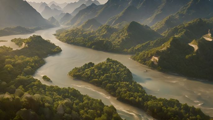 祖国大好山河壮美中国