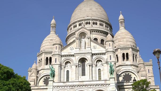 蒙马特圣心大教堂，巴黎，法国