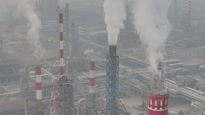 城市雾霾 大气污染 工厂污染 工业污染