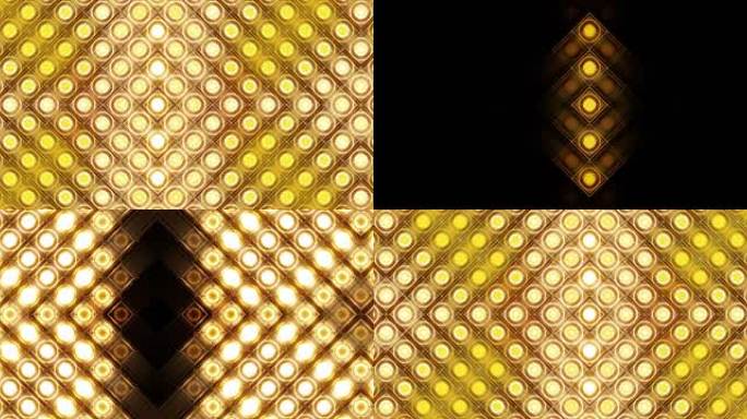 4K 金色LED矩阵灯珠灯墙-31