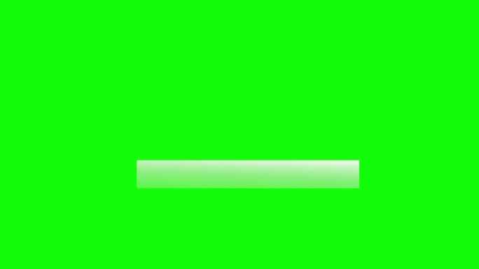 条码扫描器，QR码。孤立的绿色背景。4K色度键。
