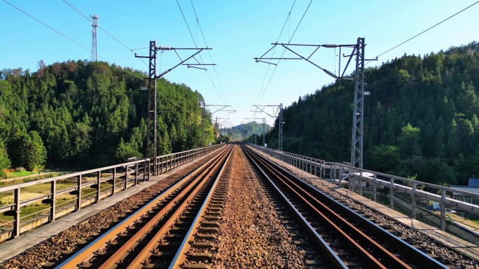 铁路行驶第一视角