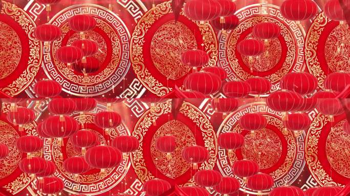 2024龙年舞台舞蹈背景视频