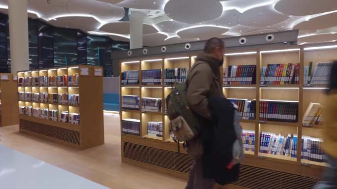 北京通州新地标北京城市图书馆知识空间阅览