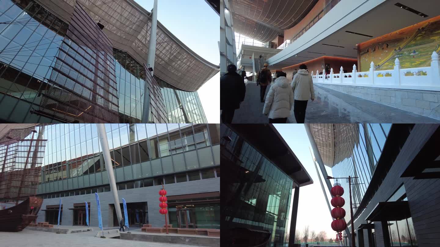 北京通州城市副中心博物馆新地标三大建筑