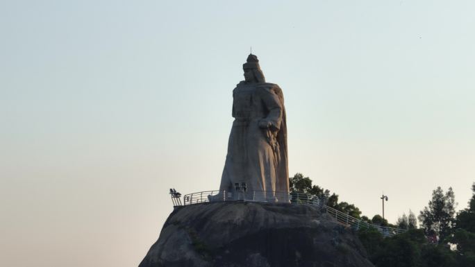 厦门市思明区鼓浪屿万石山风景名胜区航拍