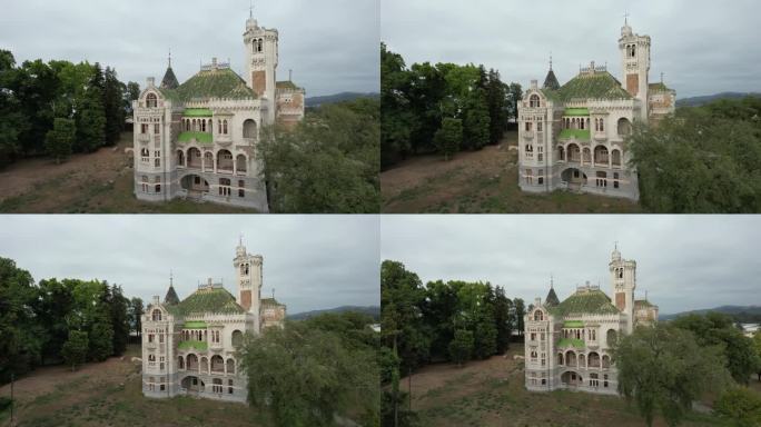 帕尔梅拉废弃的多纳奇卡宫。布拉加,葡萄牙