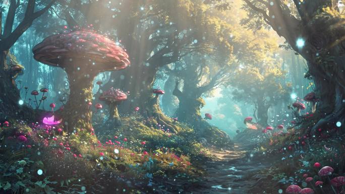 爱丽丝梦游仙境 梦幻森林 童话森林