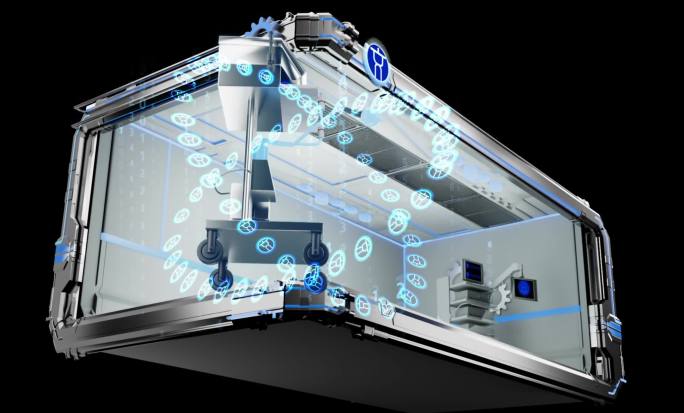 医疗机械类工业产品展示裸眼3D视频