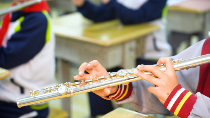 学习长笛，音乐老师