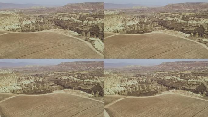 无人机拍摄的爱谷，戈麦州。卡帕多西亚,土耳其