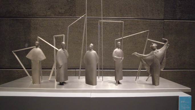 北京通州城市副中心北京艺术中心雕塑作品展