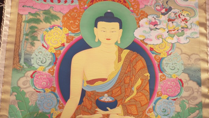 非物质文化遗产 西藏昌都嘎玛嘎赤画派唐卡