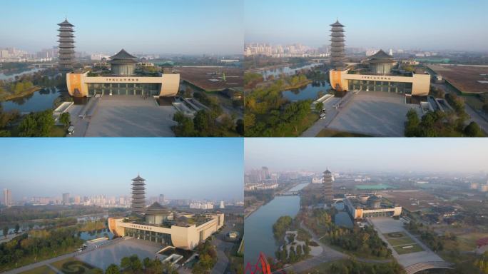 航拍中国大运河博物馆-2