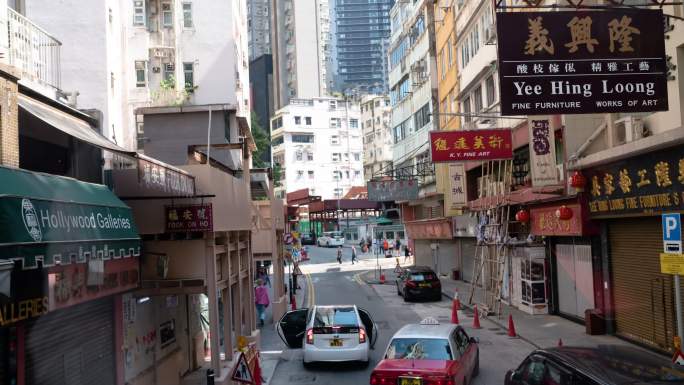 香港观光车延时-4K