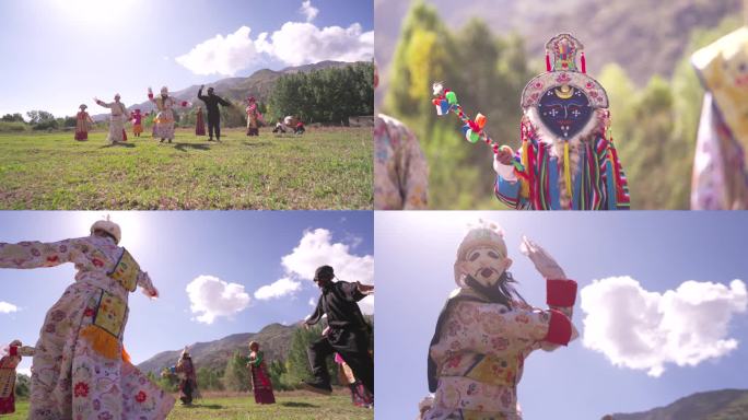 非物质文化遗产 西藏拉萨觉木隆藏戏