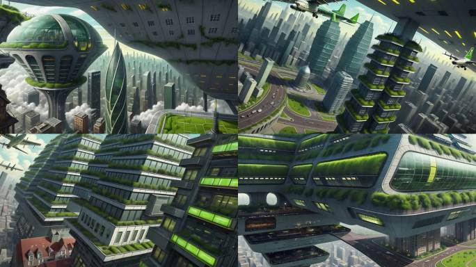 AI未来城市 环保 绿色城市 人工智能