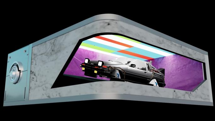 汽车产品展示发布会裸眼3D视频