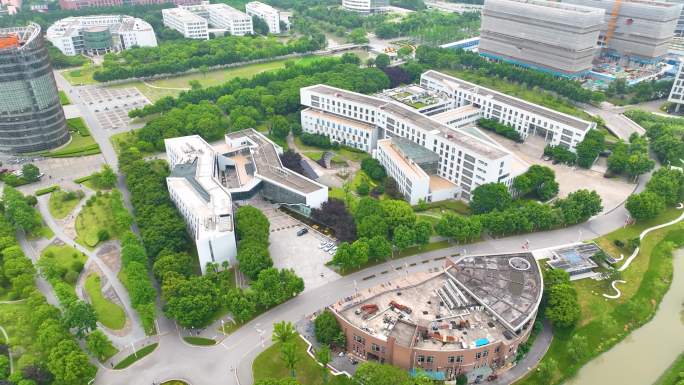 上海市闵行区华东师范大学闵行校区校园风景