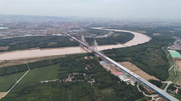 济南先行区起步区济南城建黄河大桥