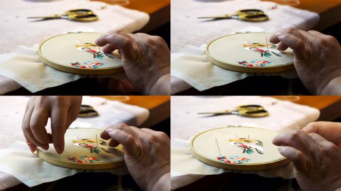 中国民间传统非遗文化，民间传统刺绣布艺