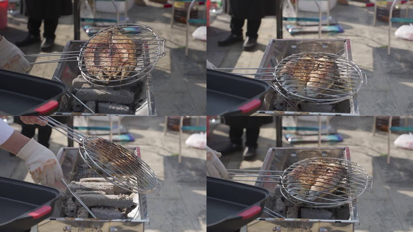 巫山烤鱼制作