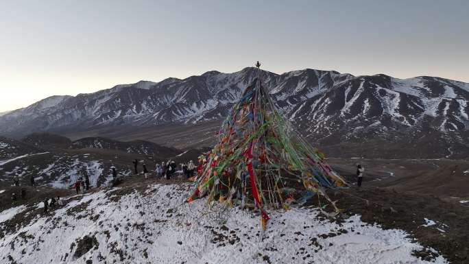 青海拉脊山日出2