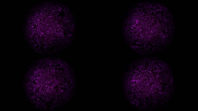 液态球体-紫