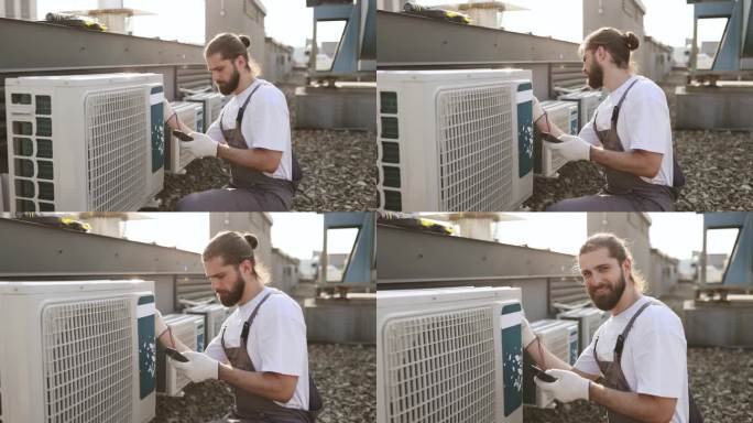 掌握屋顶空调的安装和万用表的使用