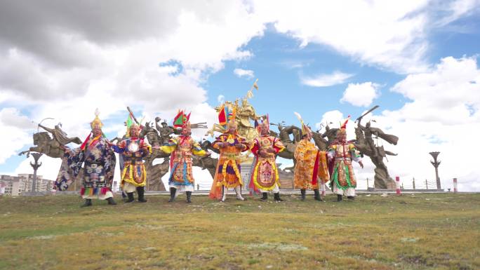 非物质文化遗产 西藏格萨尔王传